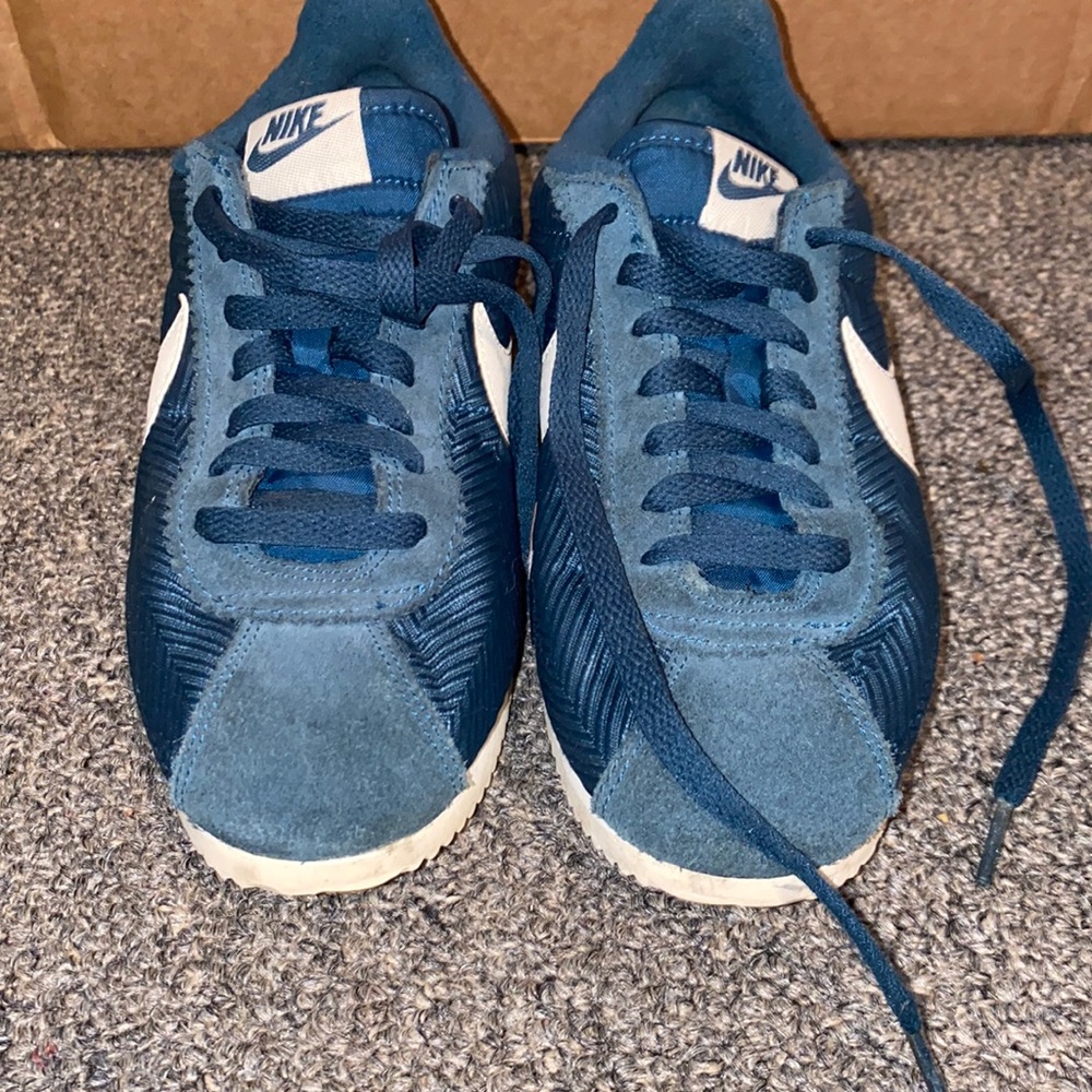 Hunter green Nike Cortez